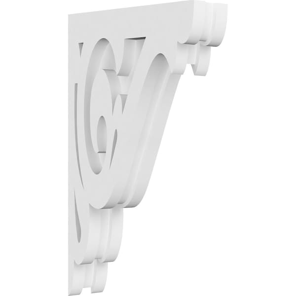 Ekena Millwork Bordeaux Architectural Grade PVC Corbel, 1 7/8"W X 6 1/2"D X 11"H CORP01X06X11BO - main